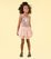 Rock Your Kid Gold Stripe Sequin Tulle Leotard Dress