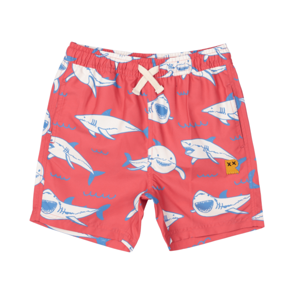 Rock Your Kid Happy Sharks Boardshort