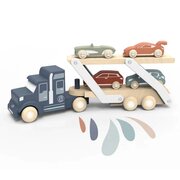 Speedy Monkey Car Transporter With Vehicles-toys-Bambini