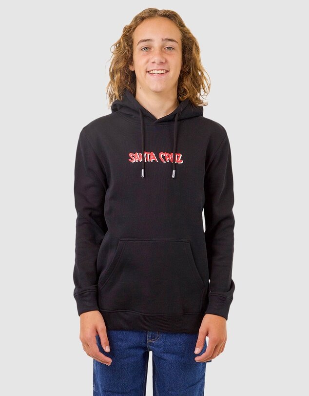 Santa Cruz Screaming Wave Strip Hoodie Boys Jackets and Cardigans Top Kids Clothing Store In NZ S25 Santa Cruz