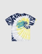 Santa Cruz Vivid Dot Mono Front Tee SS-tops-Bambini