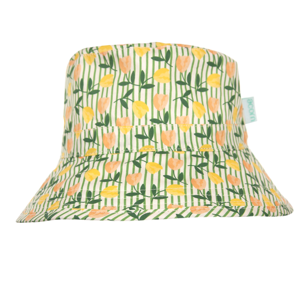 Acorn Tulip Broad Brim Bucket Hat