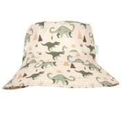 Acorn Dino Delight Wide Brim Bucket Hat-hats-Bambini