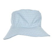 Acorn Blue Waves Wide Brim Swim Hat-hats-Bambini