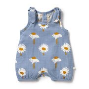 Wilson & Frenchy Crinkle Growsuit-bodysuits-and-rompers-Bambini