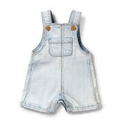 Wilson & Frenchy Denim Overall-bodysuits-and-rompers-Bambini