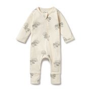 Wilson & Frenchy Pointelle Zipsuit with Feet-sleepwear-and-bedding-Bambini