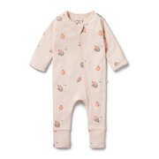 Wilson & Frenchy Pointelle Zipsuit with Feet-sleepwear-and-bedding-Bambini