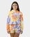 Santa Cruz Tropic Crop Pullover Hoodie