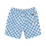 Rock Your Kid Blue Checker Boardshorts