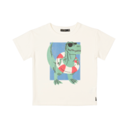 Rock Your Kid Dino Swim T-Shirt-tops-Bambini