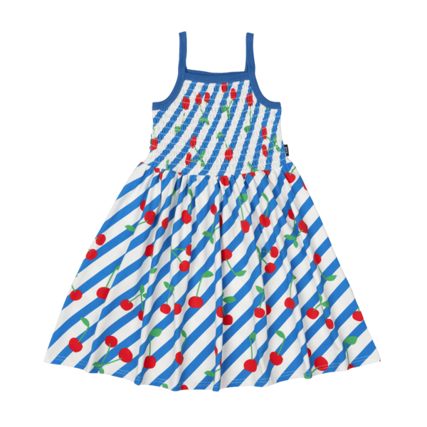 Rock Your Kid Cherry Stripes Sun Dress