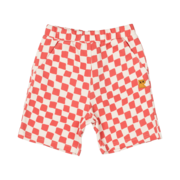 Rock Your Kid Red Checker Shorts-pants-and-shorts-Bambini