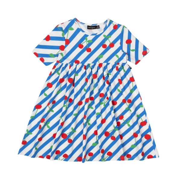 Rock Your Kid Cherry Stripes Dress