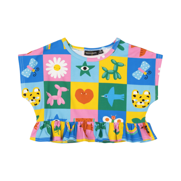 Rock Your Kid Playtime Frill T-Shirt