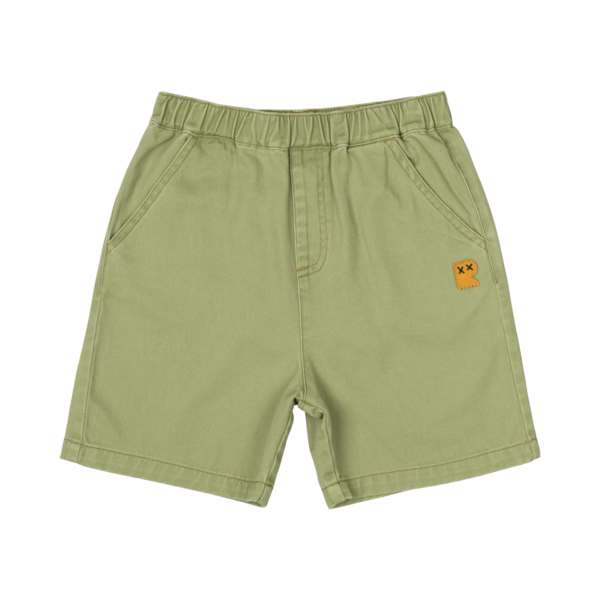 Rock Your Kid Green Wash Denim Shorts