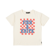 Rock Your Kid Fish And Chips T-Shirt-tops-Bambini