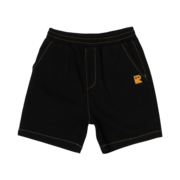 Rock Your Kid Black Wash Denim Shorts-pants-and-shorts-Bambini