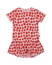 Radicool Strawberry Crush Frill Dress-dresses-and-skirts-Bambini