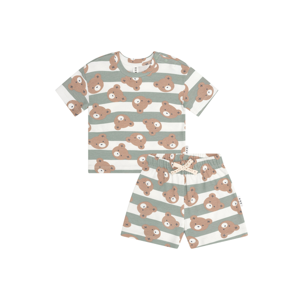 Huxbaby Huxbear Stripe PJ Set