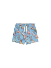 Huxbaby Construction Dinos Swim Short-swimwear-Bambini