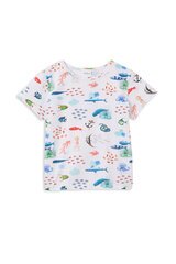 Milky Coastal Tee-tops-Bambini