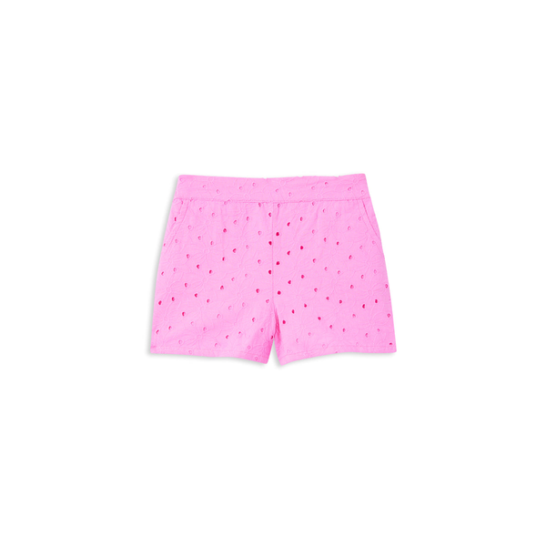 Milky Pink Broderie Short