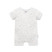 Aster & Oak Cute Creatures Zip Romper-bodysuits-and-rompers-Bambini