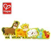 Hape Numbers & Farm Animals Puzzle 10pc-girl-Bambini