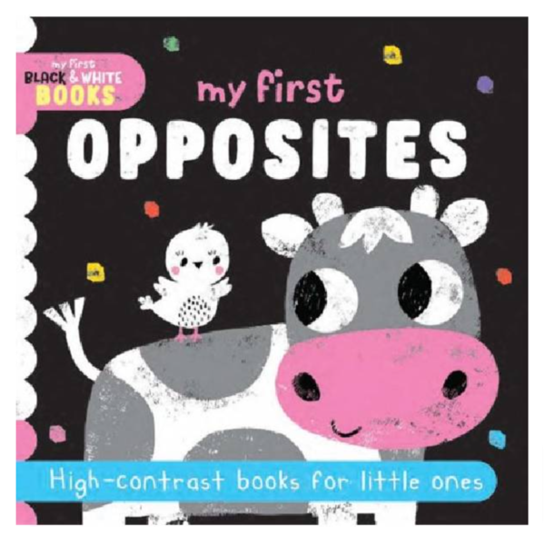 B&W Board Book - My First Opposites