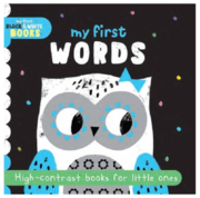 B&W Board Book - My First Words-gift-ideas-Bambini