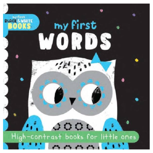 B&W Board Book - My First Words