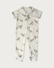 BaBu Organic Cotton Onesie NZ Forest-sleepwear-and-bedding-Bambini