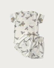 Babu Organic Cotton Short Sleeve PJ Native Forest-sleepwear-Bambini