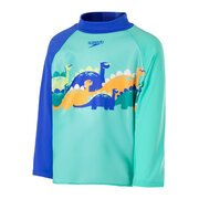 Speedo Boys LS Rash Top-swimwear-Bambini