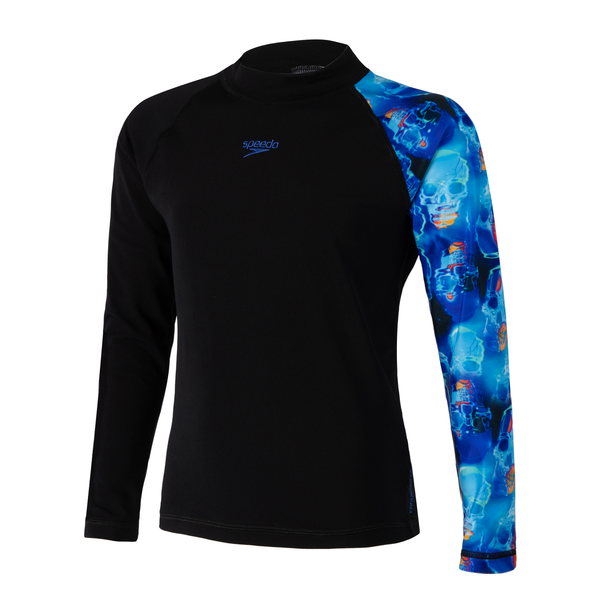 Speedo Boys LS Rash Top