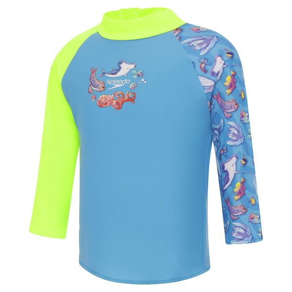 Speedo Boys LS Rash Top