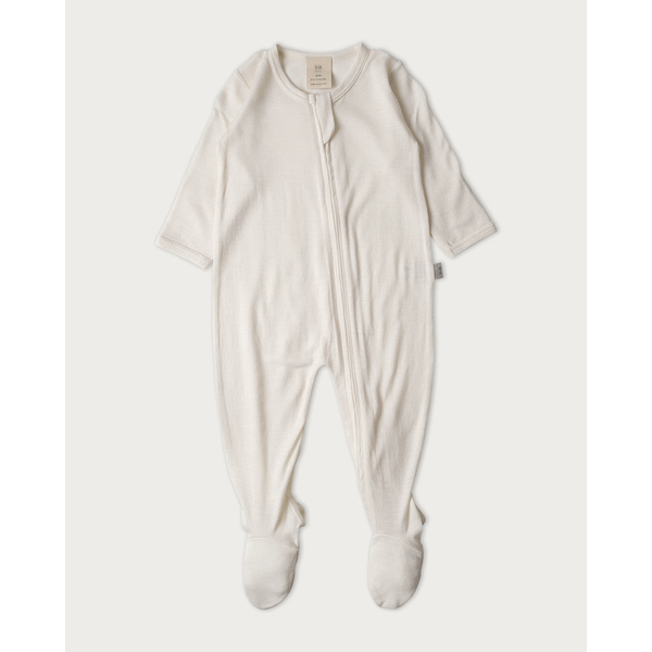 Babu Merino Footed Onesie