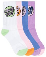 Santa Cruz Other Dot Crew Socks 4 Pack-underwear-and-socks-Bambini