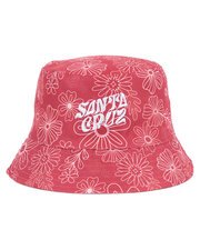 Santa Cruz Vibes Repeat Mono Reversible Bucket Hat-hats-and-sunglasses-Bambini