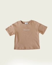 Slowly Logo Tee-tops-Bambini