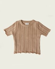 Slowly Darcie Knit Tee-tops-Bambini