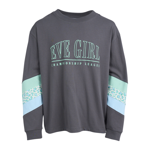 Eve Girl League Panel LS Tee