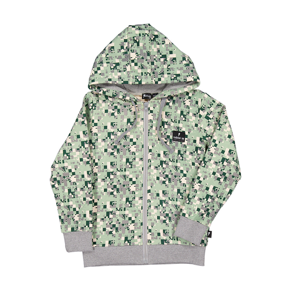 Radicool Pixel Camo Zip Hood