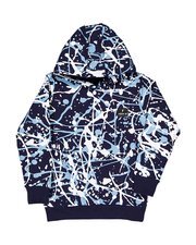 Radicool Blue Splatter Hood-tops-Bambini