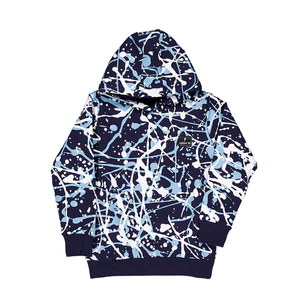 Radicool Blue Splatter Hood