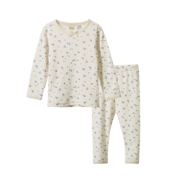 Nature Baby Long Sleeve Pointelle Pyjamas-sleepwear-Bambini