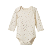 Nature Baby LS Pointelle Bodysuit-bodysuits-and-rompers-Bambini