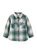 Milky Green Check Overshirt