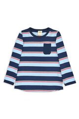 Milky Midnight Stripe Pocket Tee-tops-Bambini